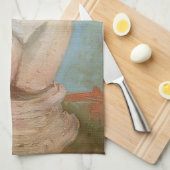 Vincent van Gogh - Gipsbeeldje Vrouw Torso Theedoek (Quarter Fold)