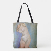 Vincent van Gogh - Gipsbeeldje Vrouw Torso Tote Bag (Achterkant)