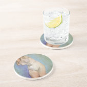 Vincent van Gogh - Gipsbeeldje Vrouw Torso Zandsteen Onderzetter (Zijkant)