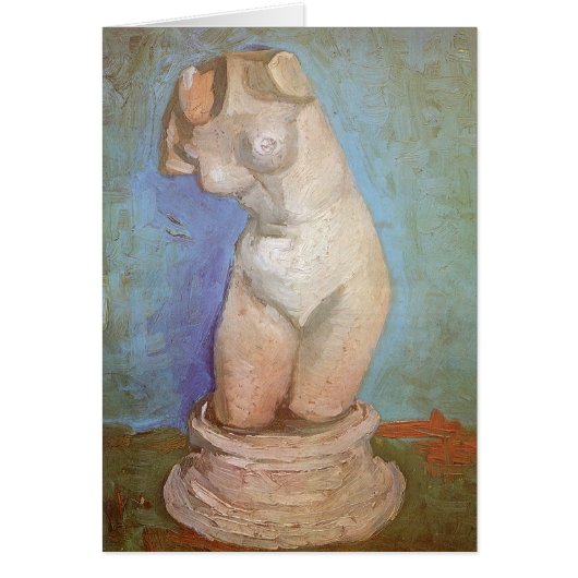 Vincent van Gogh - Gipsen Beeldje Vrouwelijk Torso (Voorkant)
