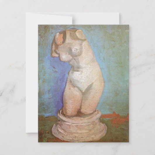 Vincent van Gogh - Gipsen Beeldje Vrouwelijk Torso (Voorkant)