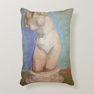 Vincent van Gogh - Gipsen Beeldje Vrouwelijk Torso Accent Kussen
