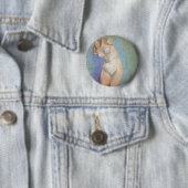 Vincent van Gogh - Gipsen Beeldje Vrouwelijk Torso Ronde Button 5,7 Cm (In situ)