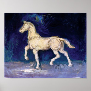 Vincent Van Gogh - Gipsen Paardenbeeldje Poster