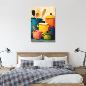 Vincent van Gogh gladiolus portret fijn kunst Canvas Afdruk (Insitu (Slaapkamer))
