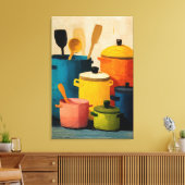 Vincent van Gogh gladiolus portret fijn kunst Canvas Afdruk (Insitu (Woonkamer))