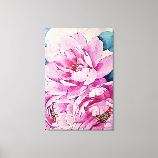 Vincent van Gogh gladiolus portret fijn kunst Canvas Afdruk (Voorkant)