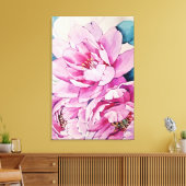 Vincent van Gogh gladiolus portret fijn kunst Canvas Afdruk (Insitu (Woonkamer))