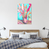 vincent van gogh gladiolus portret fine art canvas afdruk (Insitu (Slaapkamer))