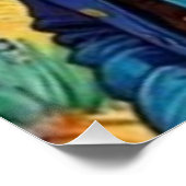 Vincent van Gogh Glanzend Poster (Hoek)