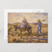 Vincent van Gogh | Goedemorgen, gaan werken Briefkaart (Voorkant / Achterkant)