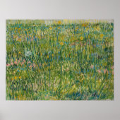 Vincent van Gogh - grasspatlap Poster (Voorkant)