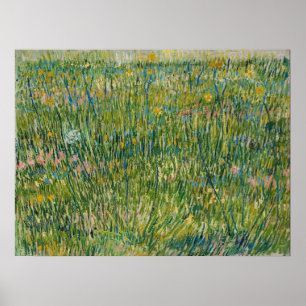 Vincent van Gogh - grasspatlap Poster