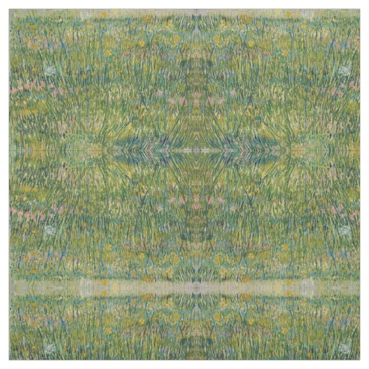 Vincent van Gogh - grasspatlap Stof (Swatch)