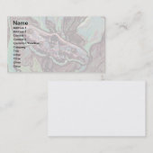 Vincent Van Gogh - Great Peacock Moth Fine Art Visitekaartje (Voorkant / Achterkant)