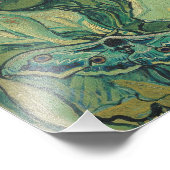 Vincent Van Gogh - Great Peacock Moth Foto Afdruk (Hoek)