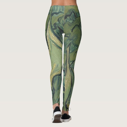 Vincent Van Gogh - Great Peacock Moth Leggings (Achterkant)