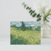 Vincent van Gogh - Green Field Briefkaart (Staand voorkant)