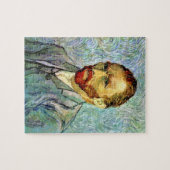 Vincent Van Gogh - Green Self-Portrait Fine Art Legpuzzel (Horizontaal)
