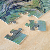 Vincent Van Gogh - Green Self-Portrait Fine Art Legpuzzel (Zijkant)