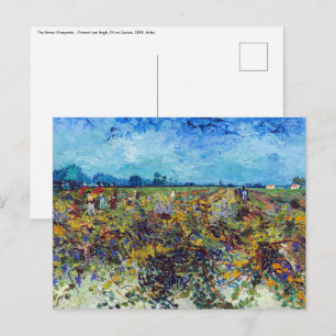 Vincent van Gogh - Green Vineyard Briefkaart
