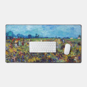 Vincent van Gogh - Green Vineyard Bureaumat (Keyboard & Muis)
