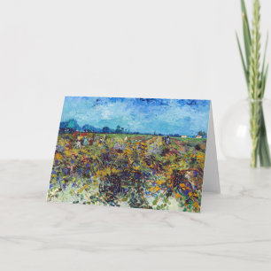 Vincent van Gogh - Green Vineyard Kaart