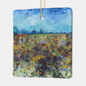 Vincent van Gogh - Green Vineyard Keramisch Ornament (Links)