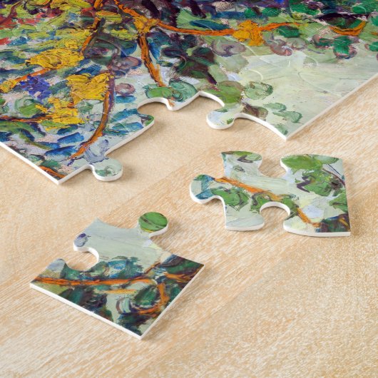 Vincent van Gogh - Green Vineyard Legpuzzel (Zijkant)