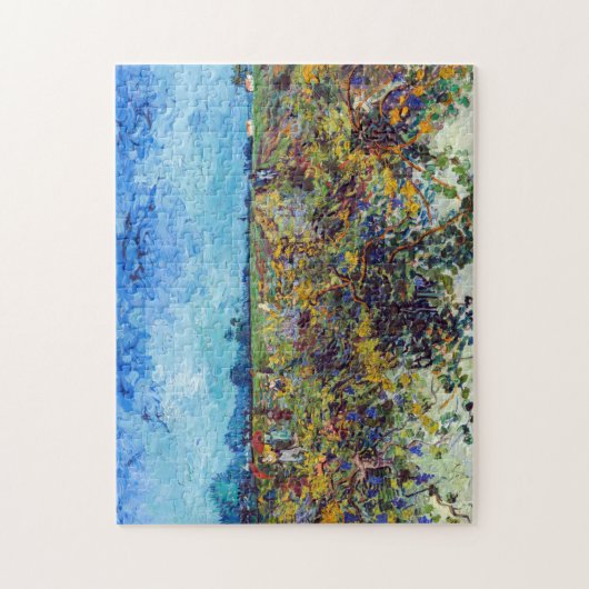 Vincent van Gogh - Green Vineyard Legpuzzel (Verticaal)