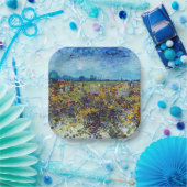 Vincent van Gogh - Green Vineyard Papieren Bordje (Feest)