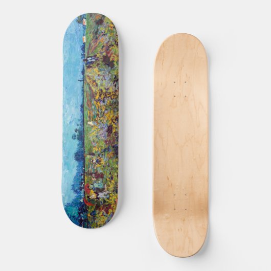 Vincent van Gogh - Green Vineyard Persoonlijk Skateboard (Voorkant)