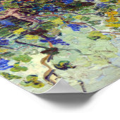 Vincent van Gogh - Green Vineyard Poster (Hoek)