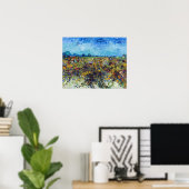 Vincent van Gogh - Green Vineyard Poster (Thuiskantoor)