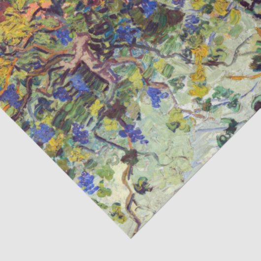 Vincent van Gogh - Green Vineyard Tissuepapier (Detail)