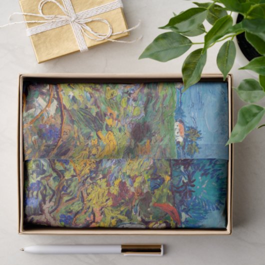Vincent van Gogh - Green Vineyard Tissuepapier (Geschenk)