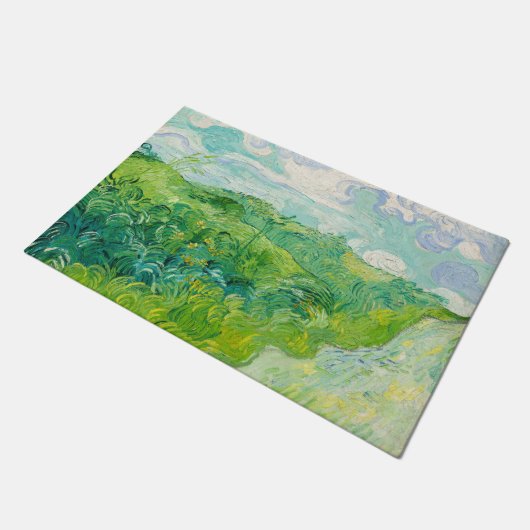 Vincent van Gogh - Green Wheat Field, Auvers Deurmat (Schuin)