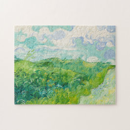 Vincent van Gogh - Green Wheat Field, Auvers Legpuzzel