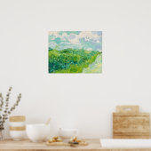 Vincent van Gogh - Green Wheat Field, Auvers Poster (Keuken)
