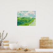 Vincent van Gogh - Green Wheat Field, Auvers Poster (Keuken)