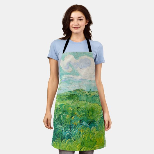 Vincent van Gogh - Green Wheat Field, Auvers Schort (Gedragen)