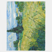 Vincent van Gogh - Green Wheat Field met Cypress Fleece Deken (Voorkant)