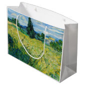Vincent van Gogh - Green Wheat Field met Cypress Groot Cadeauzakje (Achterkant Gekanteld)
