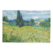 Vincent van Gogh - Green Wheat Field met Cypress Kussensloop (Achterkant)