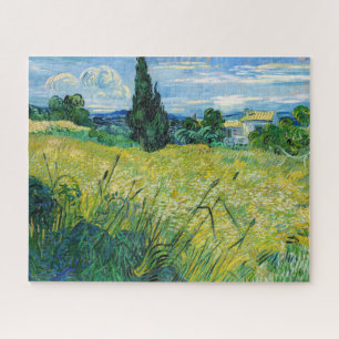 Vincent van Gogh - Green Wheat Field met Cypress Legpuzzel