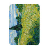 Vincent van Gogh - Green Wheat Field met Cypress Magneet (Verticaal)