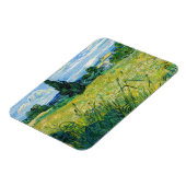 Vincent van Gogh - Green Wheat Field met Cypress Magneet (Linkerzijde)
