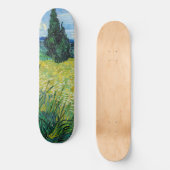 Vincent van Gogh - Green Wheat Field met Cypress Persoonlijk Skateboard (Voorkant)