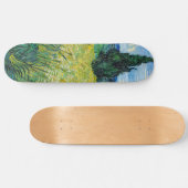 Vincent van Gogh - Green Wheat Field met Cypress Persoonlijk Skateboard (Horizontaal)