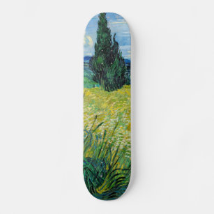 Vincent van Gogh - Green Wheat Field met Cypress Persoonlijk Skateboard